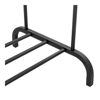 Imagen de Perchero Doble de Metal con estante inferior 110x54x150 cm