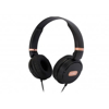Imagen de Auricular Cableado Coby CHX2 DJ Style con Micrófono Negro