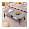 Imagen de Mesa Ratona 2 Niveles 100x50x45cm MDF Minimalista