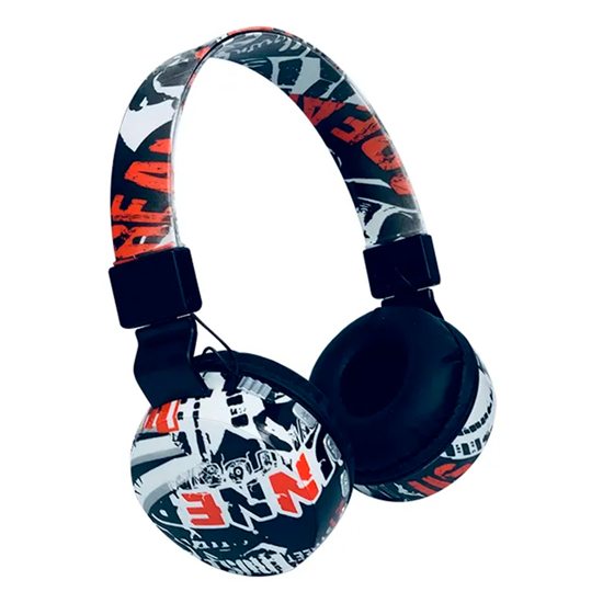 Imagen de Auriculares Inalámbricos con Bluetooth Graffiti BK-20