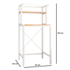 Imagen de Organizador Sobre Lavarropas 2 Estantes Blanco 152 cm