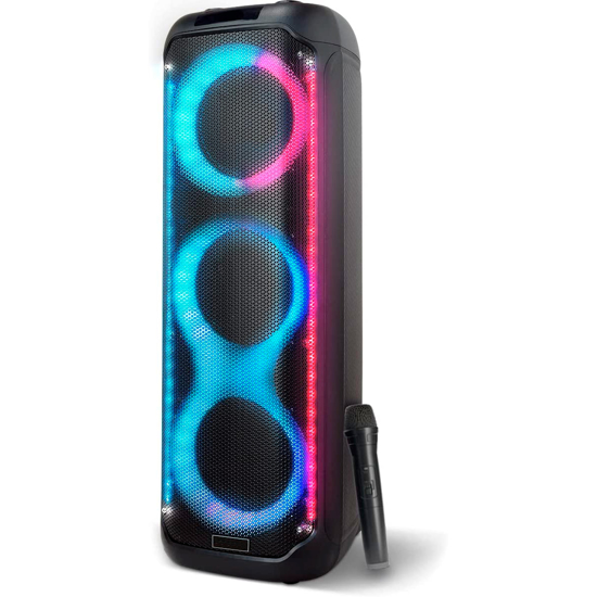 Imagen de Parlante Bluetooth USB Luces, Mic & Control 50W L3801