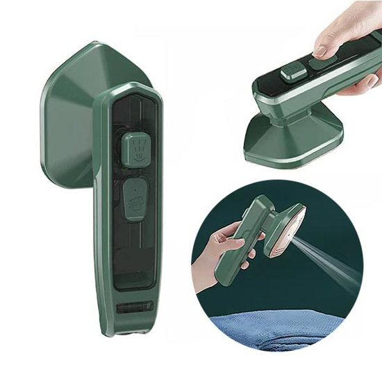 Imagen de Mini Plancha Portatil 2 en 1 Humeda a vapor y seca 30W