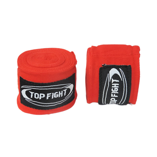 Imagen de Venda para boxeo Top Fight 3 Metros Roja