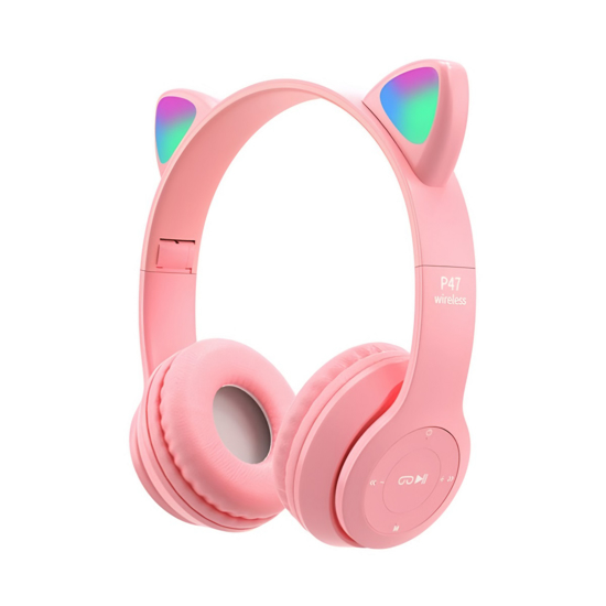 Imagen de Auriculares inalámbricos Cat Edition P47M Orejas con Luz