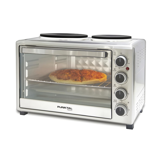 Imagen de Horno Eléctrico con Anafes Acero inox. Punktal PK-36