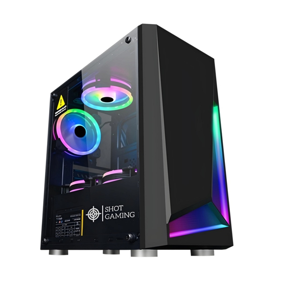 Imagen de Gabinete Gamer Shot Gaming SUP-8192 RGB