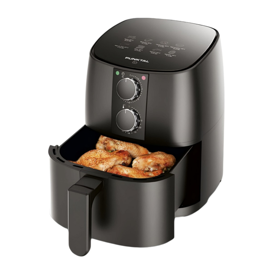 Imagen de Freidora sin Aceite Manual 4Lts 1400W Punktal PK-354 FM