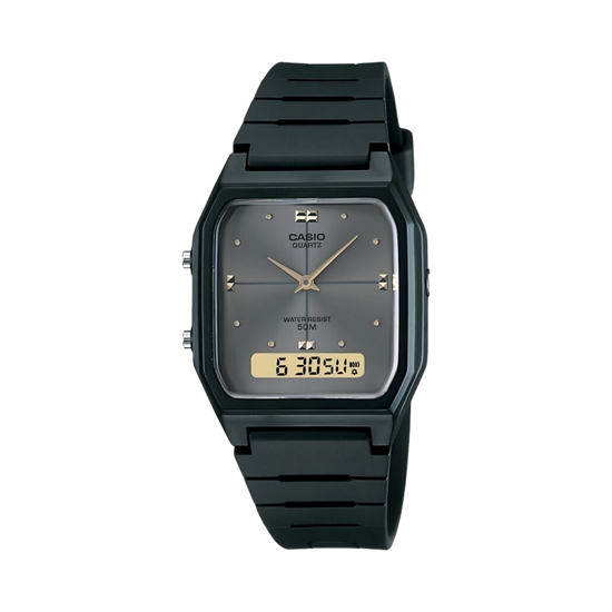 Imagen de Reloj Casio AW-48HE-8A Análogo Digital PVC