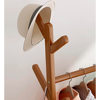 Imagen de Perchero Bambu de Pie 70x30x158cm 3 Estantes Color Natural