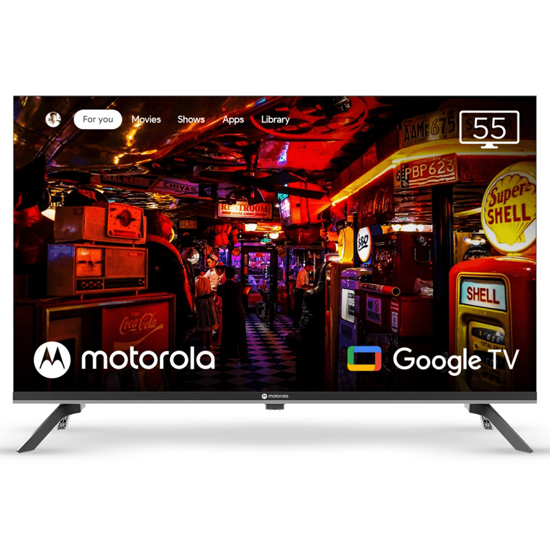 Imagen de Smart TV Motorola 55" Ultra HD 4K Google TV