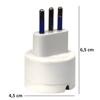 Imagen de Adaptador enchufe corriente 3 en Línea a Schuko 250V/10A/1500W