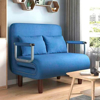 Imagen de Sofá Cama 100cm Reclinable, Plegable 2 Almohadónes