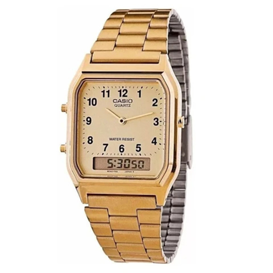 Imagen de Reloj Casio AQ-230GA-9B Análogo/Digital Dorado