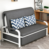 Imagen de Sofá Cama Plegable Metal Gris