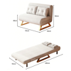 Imagen de Sofá Cama 3 en 1 Reclinable 2 Cuerpos