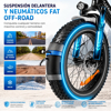 Imagen de Bicicleta Eléctrica Plegable Samebike LOTDM200II 750W 20"