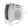 Imagen de Caloventilador TMB 102 Frío/Calor 1000/2000W