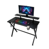 Imagen de Escritorio 110 cm Hierro y Madera Mövi Gamers Luces RGB
