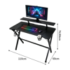 Imagen de Escritorio 110 cm Hierro y Madera Mövi Gamers Luces RGB