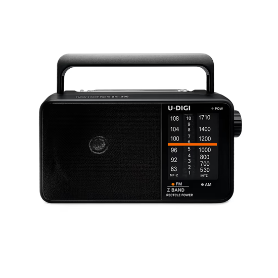 Imagen de Radio U-Digi SR-1500 AM/FM Portátil Corriente y Pilas