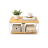 Imagen de Mesa Ratona 2 Niveles Estante 100x60cm Mövi