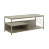 Imagen de Rack Para TV De MDF y Metal 120 Cm Con Estantes Mövi