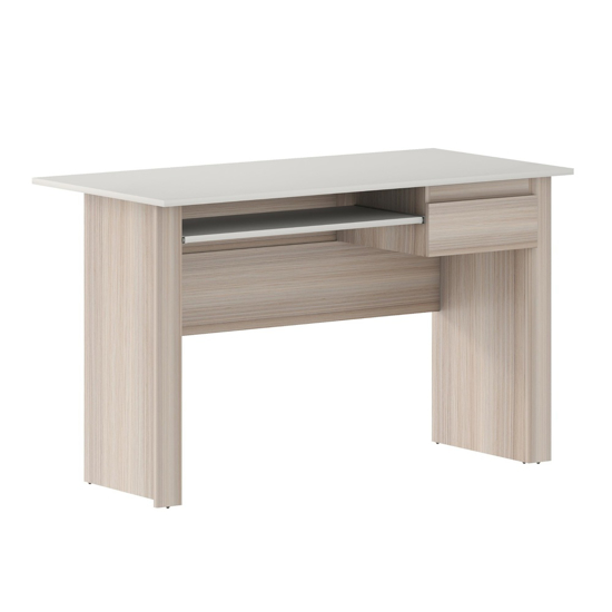 Imagen de Escritorio MDF Con Cajón y Bandeja Teclado 120cm Mövi