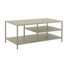 Imagen de Mesa Ratona Industrial Hierro MDF Con Estantes 100cm Mövi