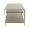 Imagen de Mesa Ratona Industrial Hierro MDF Con Estantes 100cm Mövi