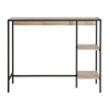 Imagen de Barra Desayunador + 2 Taburetes MDF Hierro 124cm Mövi