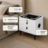 Imagen de Mesa de Luz LED Smart Carga Inalámbrica Parlante Huella Mövi