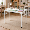 Imagen de Mesa Escritorio Plegable Madera y Hierro 80cm Blanco Mövi