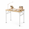 Imagen de Mesa Escritorio Plegable Madera y Hierro 80cm Natural Mövi