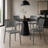 Imagen de Silla de Comedor Moderna de Polipropileno Reforzado Mövi