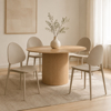 Imagen de Silla de Comedor Moderna de Polipropileno Mövi