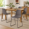 Imagen de Silla Moderna de Polipropileno con Base de Metal Mövi