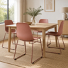 Imagen de Silla Moderna de Polipropileno con Base de Metal Mövi