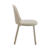 Imagen de Silla de Comedor Acolchonada Moderna Beige Mövi