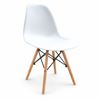 Imagen de Silla Comedor Nórdica Eames Blanca Mövi