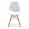 Imagen de Silla Comedor Nórdica Eames Blanca Mövi