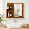 Imagen de Espejo para Baño con Estantes 55 x 45 cm para Amurar