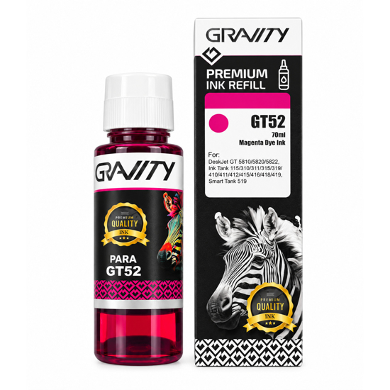 Imagen de Tinta gravity GT52 MAGENTA Universal Sistema Continuo