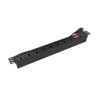 Imagen de Nexxt Solutions Infrastructure - Power distribution unit - Rack-mountable - AC 220-250 V - 8 Tomas de Corriente - UNIV NEMA 15A 1U
